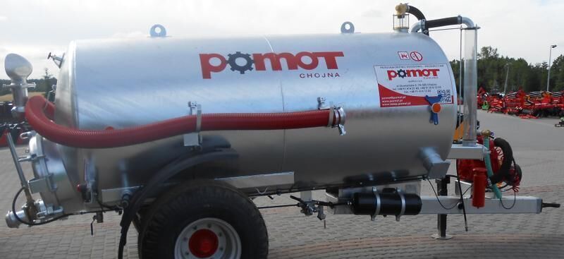 POMOT Single-axial tanker truck/ Beczkowóz wóz asenizacyjny 5000 l - Šķidrmēslu muca: foto 2 POMOT Single-axial tanker truck/ Beczkowóz wóz asenizacyjny 5000 l - Šķidrmēslu muca: foto 2