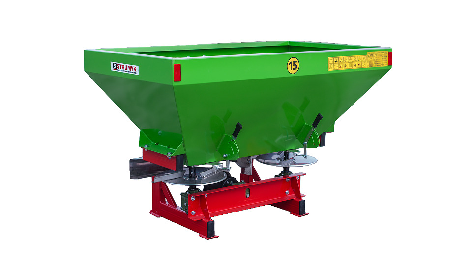 STRUMYK TYTAN 800 - Minerālmēslu izkliedētājs: foto 2 STRUMYK TYTAN 800 - Minerālmēslu izkliedētājs: foto 2