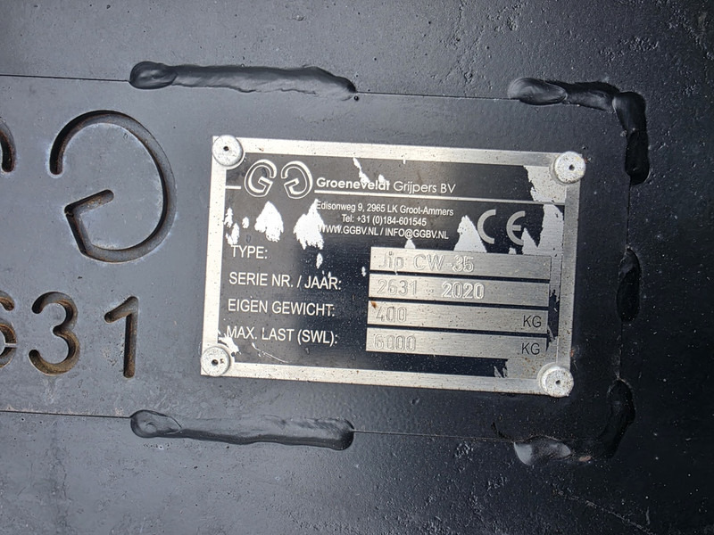 Groeneveld jip cw 30 cw30 cw 40 jip - Ātrā sakabe - Celtniecības tehnika: foto 5 Groeneveld jip cw 30 cw30 cw 40 jip - Ātrā sakabe - Celtniecības tehnika: foto 5