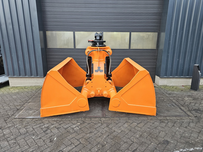 Jb grijper 1850 liter clamshell overslaggrijper - Greifera kauss - Celtniecības tehnika: foto 1 Jb grijper 1850 liter clamshell overslaggrijper - Greifera kauss - Celtniecības tehnika: foto 1