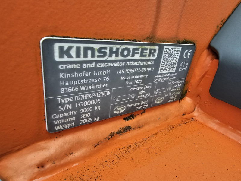 Greiferi - Lauksaimniecības tehnika kinshofer demarec sorteergrijper d27hpx cw 40: foto 6