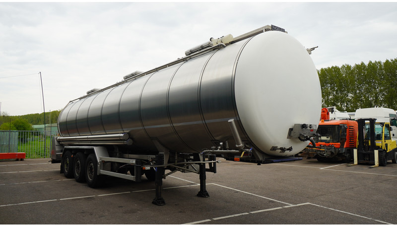 Burg 3 AXLE FOOD TRAILER 38.000 LTR - Puspiekabe cisterna: foto 3 Burg 3 AXLE FOOD TRAILER 38.000 LTR - Puspiekabe cisterna: foto 3
