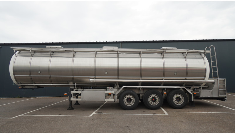 Burg 3 AXLE FOOD TRAILER 38.000 LTR - Puspiekabe cisterna: foto 1 Burg 3 AXLE FOOD TRAILER 38.000 LTR - Puspiekabe cisterna: foto 1
