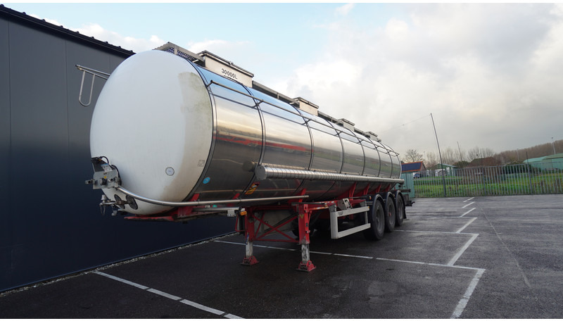 Burg 3 AXLE TANK CHEMIE TRAILER 30.000LTR - Puspiekabe cisterna: foto 2 Burg 3 AXLE TANK CHEMIE TRAILER 30.000LTR - Puspiekabe cisterna: foto 2
