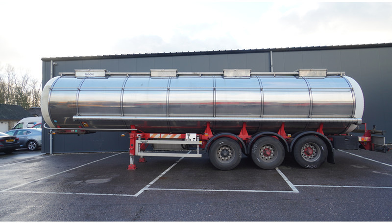 Burg 3 AXLE TANK CHEMIE TRAILER 30.000LTR - Puspiekabe cisterna: foto 1 Burg 3 AXLE TANK CHEMIE TRAILER 30.000LTR - Puspiekabe cisterna: foto 1