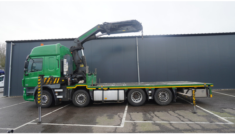 DAF CF 85.410 8X2 OPEN BOX WITH PALFINGER 42502 CRANE - Kravas auto ar manipulatoru: foto 1 DAF CF 85.410 8X2 OPEN BOX WITH PALFINGER 42502 CRANE - Kravas auto ar manipulatoru: foto 1