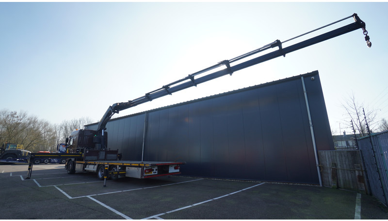 DAF XF 460 6X2 FLATBED TRUCK WITH PALFINGER PK 50002 CRANE - Kravas auto ar manipulatoru: foto 3 DAF XF 460 6X2 FLATBED TRUCK WITH PALFINGER PK 50002 CRANE - Kravas auto ar manipulatoru: foto 3