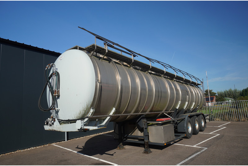 Dijkstra 3 AXLE CHEMIE TANK TRAILER 42 m3 - Puspiekabe cisterna: foto 2 Dijkstra 3 AXLE CHEMIE TANK TRAILER 42 m3 - Puspiekabe cisterna: foto 2