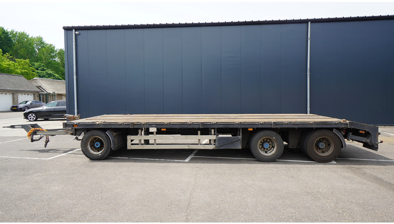 GS Meppel 3 AXLE FLATBED WITH TWISTLOCKS - Bortu piekabe/ Platforma: foto 1 GS Meppel 3 AXLE FLATBED WITH TWISTLOCKS - Bortu piekabe/ Platforma: foto 1