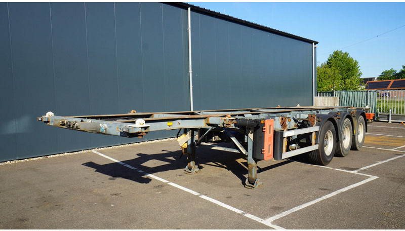 Groenewegen 3 AXLE CONTAINER TRANSPORT TRAILER - Puspiekabe noņemamā virsbūve/ Konteineru vedējs: foto 2 Groenewegen 3 AXLE CONTAINER TRANSPORT TRAILER - Puspiekabe noņemamā virsbūve/ Konteineru vedējs: foto 2