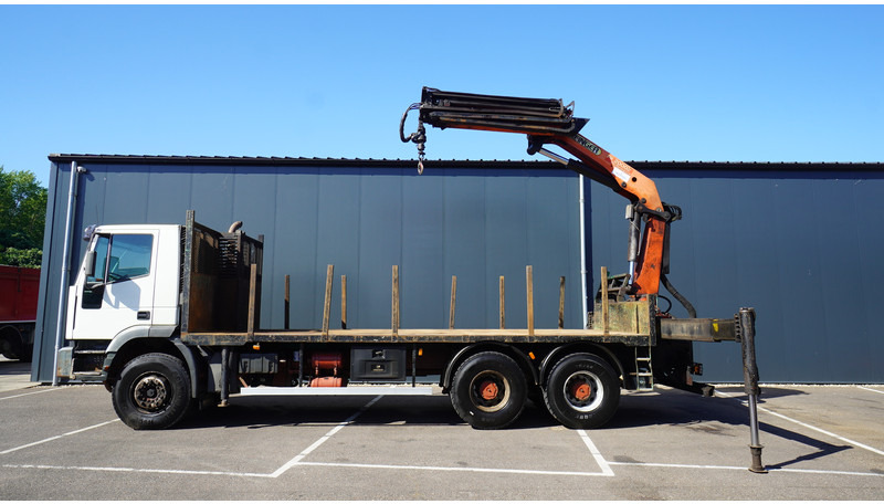 Iveco EUROTRAKKER CURSOR 350 6X4 FLATBED WITH PALFINGER PK 20002 CRANE - Kravas auto ar manipulatoru: foto 1 Iveco EUROTRAKKER CURSOR 350 6X4 FLATBED WITH PALFINGER PK 20002 CRANE - Kravas auto ar manipulatoru: foto 1