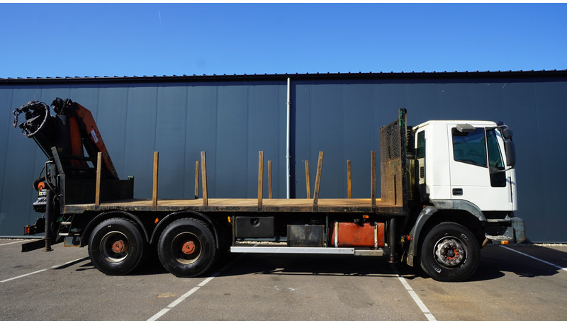 Iveco EUROTRAKKER CURSOR 350 6X4 FLATBED WITH PALFINGER PK 20002 CRANE - Kravas auto ar manipulatoru: foto 4 Iveco EUROTRAKKER CURSOR 350 6X4 FLATBED WITH PALFINGER PK 20002 CRANE - Kravas auto ar manipulatoru: foto 4