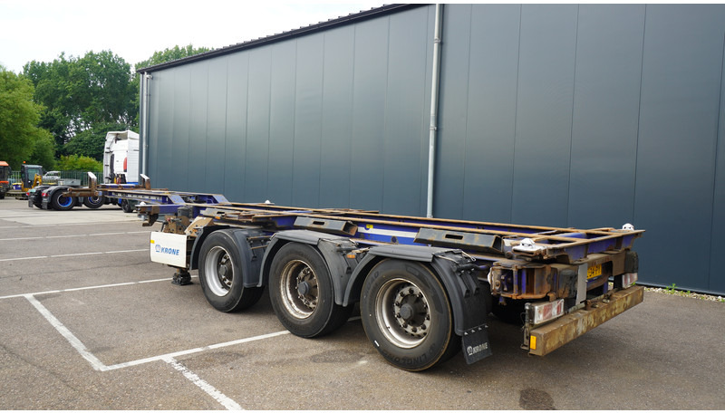 Krone 3 AXLE CONTAINER TRANSPORT TRAILER EXTENDABLE 45 FT - Puspiekabe noņemamā virsbūve/ Konteineru vedējs: foto 4 Krone 3 AXLE CONTAINER TRANSPORT TRAILER EXTENDABLE 45 FT - Puspiekabe noņemamā virsbūve/ Konteineru vedējs: foto 4