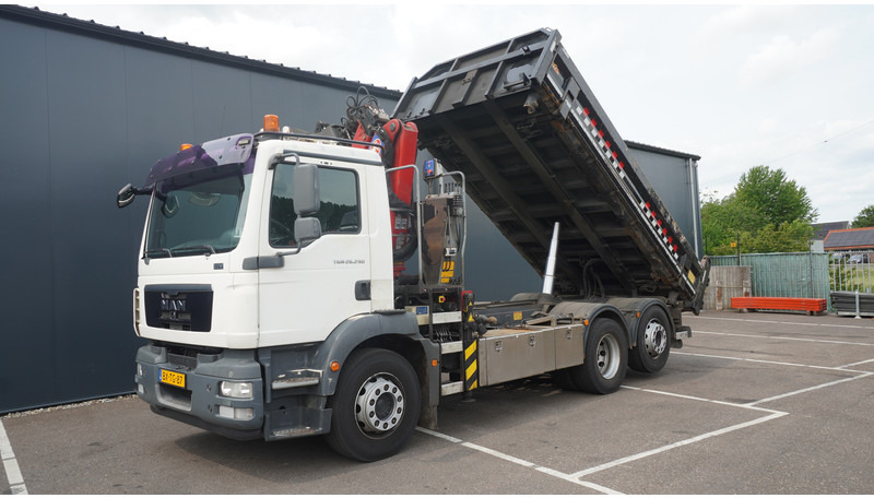 MAN TGM 26.290 TIPPER WITH HMF 1643 Z2 CRANE - Kravas auto ar manipulatoru: foto 5 MAN TGM 26.290 TIPPER WITH HMF 1643 Z2 CRANE - Kravas auto ar manipulatoru: foto 5