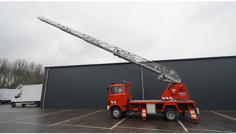 Mercedes-Benz 809 FIRE LADDER TRUCK 13.100KM MANUAL GEARBOX - Ugunsdzēsēju mašīna: foto 1 Mercedes-Benz 809 FIRE LADDER TRUCK 13.100KM MANUAL GEARBOX - Ugunsdzēsēju mašīna: foto 1