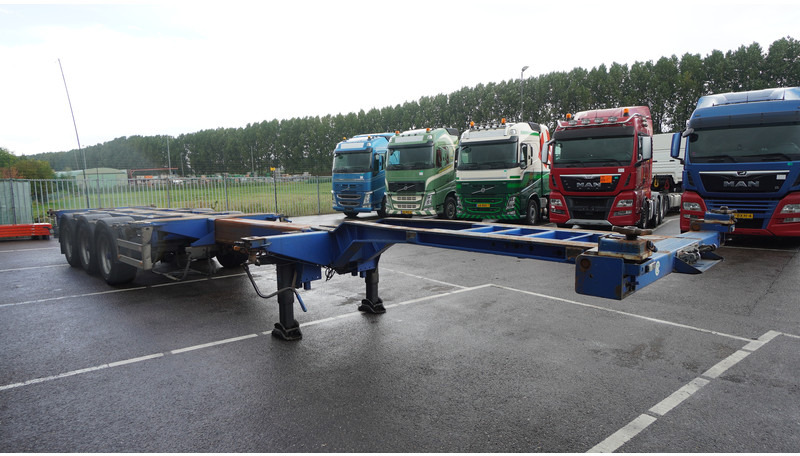 Pacton 3 AXLE MULTI CONTAINER TRANSPORT TRAILER EXTENDABLE 45 FT - Puspiekabe noņemamā virsbūve/ Konteineru vedējs: foto 3 Pacton 3 AXLE MULTI CONTAINER TRANSPORT TRAILER EXTENDABLE 45 FT - Puspiekabe noņemamā virsbūve/ Konteineru vedējs: foto 3