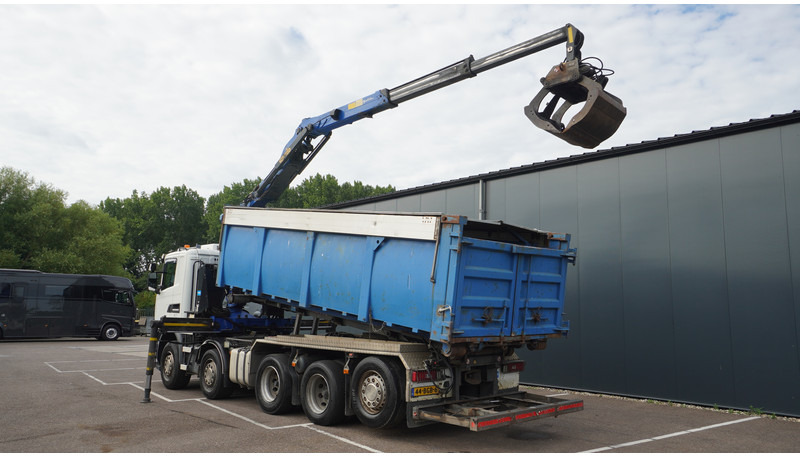 Scania G 490 10X4 CABLE SYSTEM TRUCK WITH PALFINGER Q180Z95TR CRANE - Kravas auto ar manipulatoru: foto 3 Scania G 490 10X4 CABLE SYSTEM TRUCK WITH PALFINGER Q180Z95TR CRANE - Kravas auto ar manipulatoru: foto 3