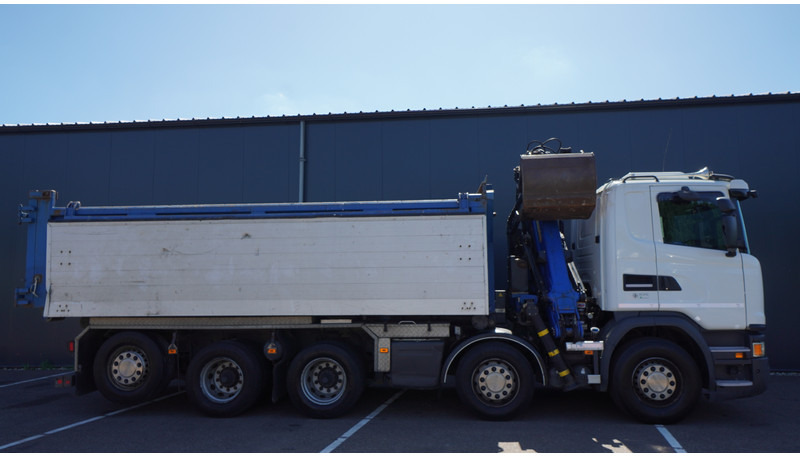 Scania G 490 10X4 CABLE SYSTEM TRUCK WITH PALFINGER Q180Z95TR CRANE - Kravas auto ar manipulatoru: foto 4 Scania G 490 10X4 CABLE SYSTEM TRUCK WITH PALFINGER Q180Z95TR CRANE - Kravas auto ar manipulatoru: foto 4
