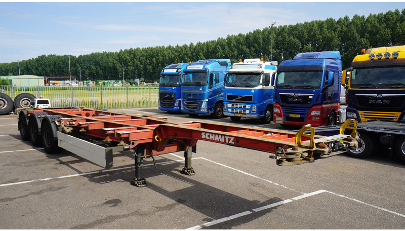 Schmitz Cargobull 3 AXLE CONTAINER TRANSPORT TRAILER EXTENDABLE 45 FT - Puspiekabe noņemamā virsbūve/ Konteineru vedējs: foto 3 Schmitz Cargobull 3 AXLE CONTAINER TRANSPORT TRAILER EXTENDABLE 45 FT - Puspiekabe noņemamā virsbūve/ Konteineru vedējs: foto 3