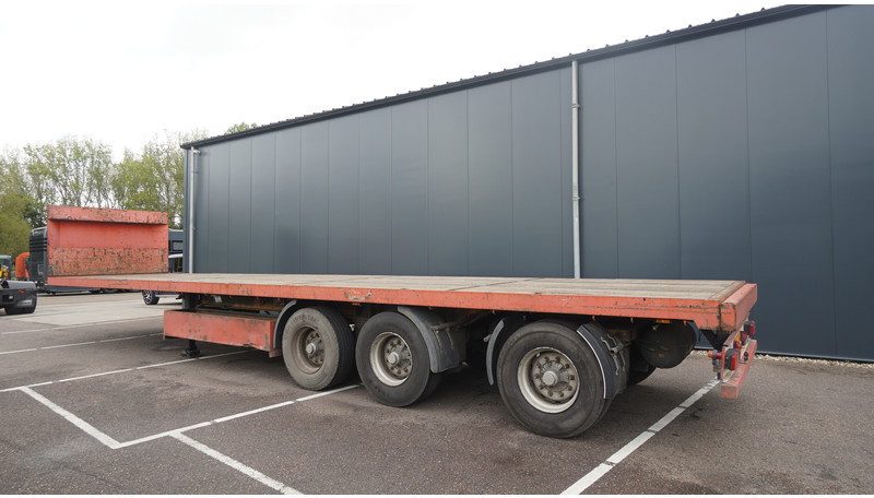 System 3 AXLE FLATBED TRAILER - Bortu puspiekabe/ Platforma: foto 4 System 3 AXLE FLATBED TRAILER - Bortu puspiekabe/ Platforma: foto 4