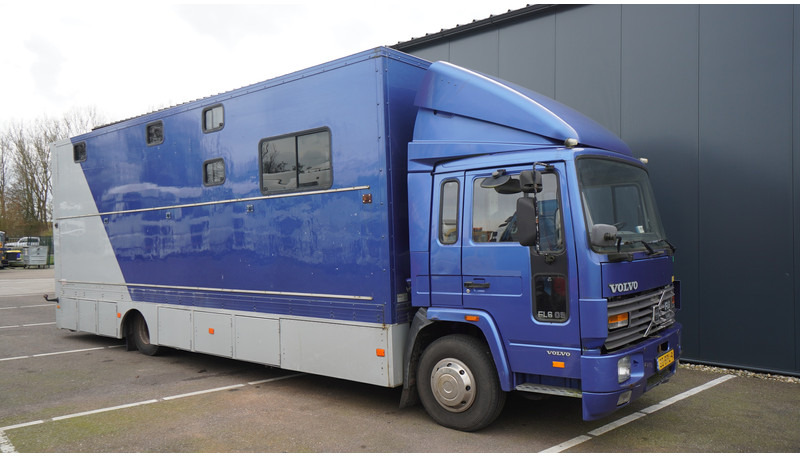 Volvo FL 6-9 HORSE TRANSPORT 341.000KM MANUAL GEARBOX - Zirgu kravas automašīna: foto 4 Volvo FL 6-9 HORSE TRANSPORT 341.000KM MANUAL GEARBOX - Zirgu kravas automašīna: foto 4