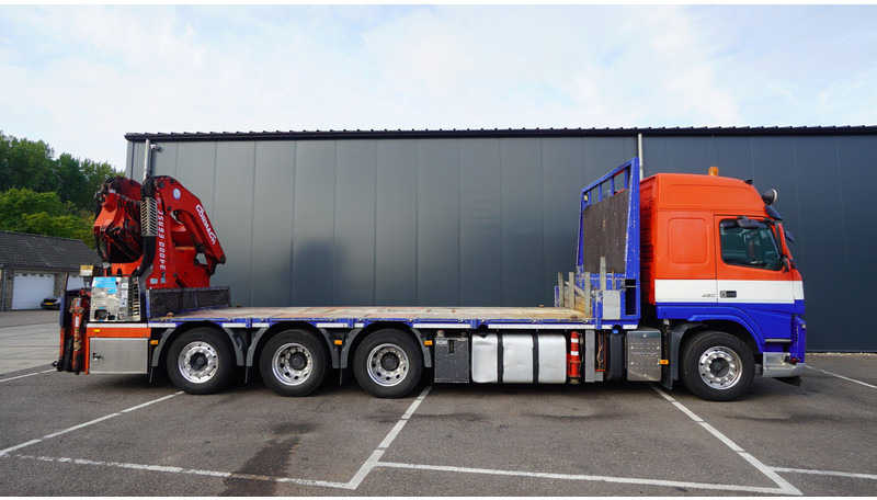 Volvo FM 450 8X4 FLATBED WITH GORMACH 3400E6 CRANE - Kravas auto ar manipulatoru: foto 4 Volvo FM 450 8X4 FLATBED WITH GORMACH 3400E6 CRANE - Kravas auto ar manipulatoru: foto 4