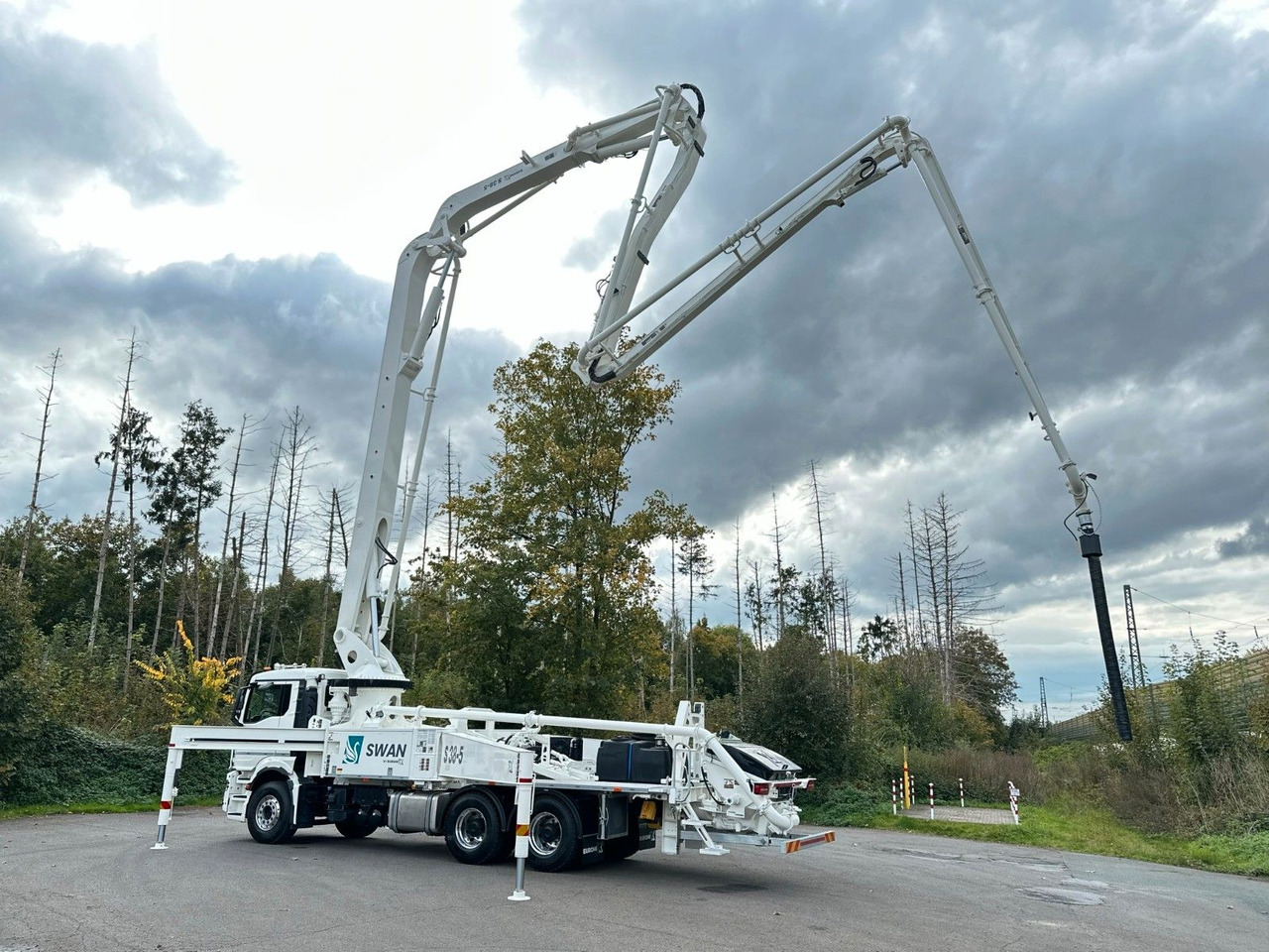 MAN TGS 26.510 6x4 SWAN TSP 38-5 160RZ ( 38m ) - Betona sūknis: foto 5 MAN TGS 26.510 6x4 SWAN TSP 38-5 160RZ ( 38m ) - Betona sūknis: foto 5