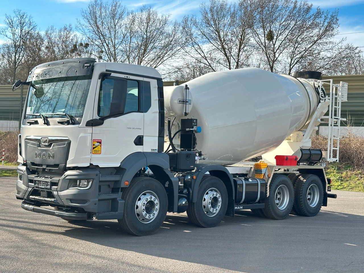 MAN TGS 32.440 8x4 / Euromix MTP EM 10 L - Betonvedējs: foto 1 MAN TGS 32.440 8x4 / Euromix MTP EM 10 L - Betonvedējs: foto 1
