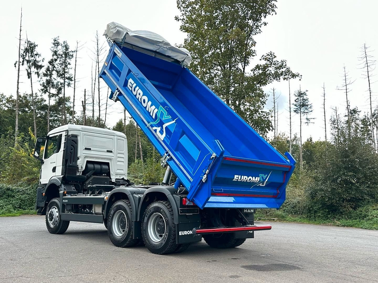 Kravas automašīna pašizgāzējs MAN TGS 33.440 6x6 /Euro6 3-Seiten-Kipper EuromixMTP: foto 10