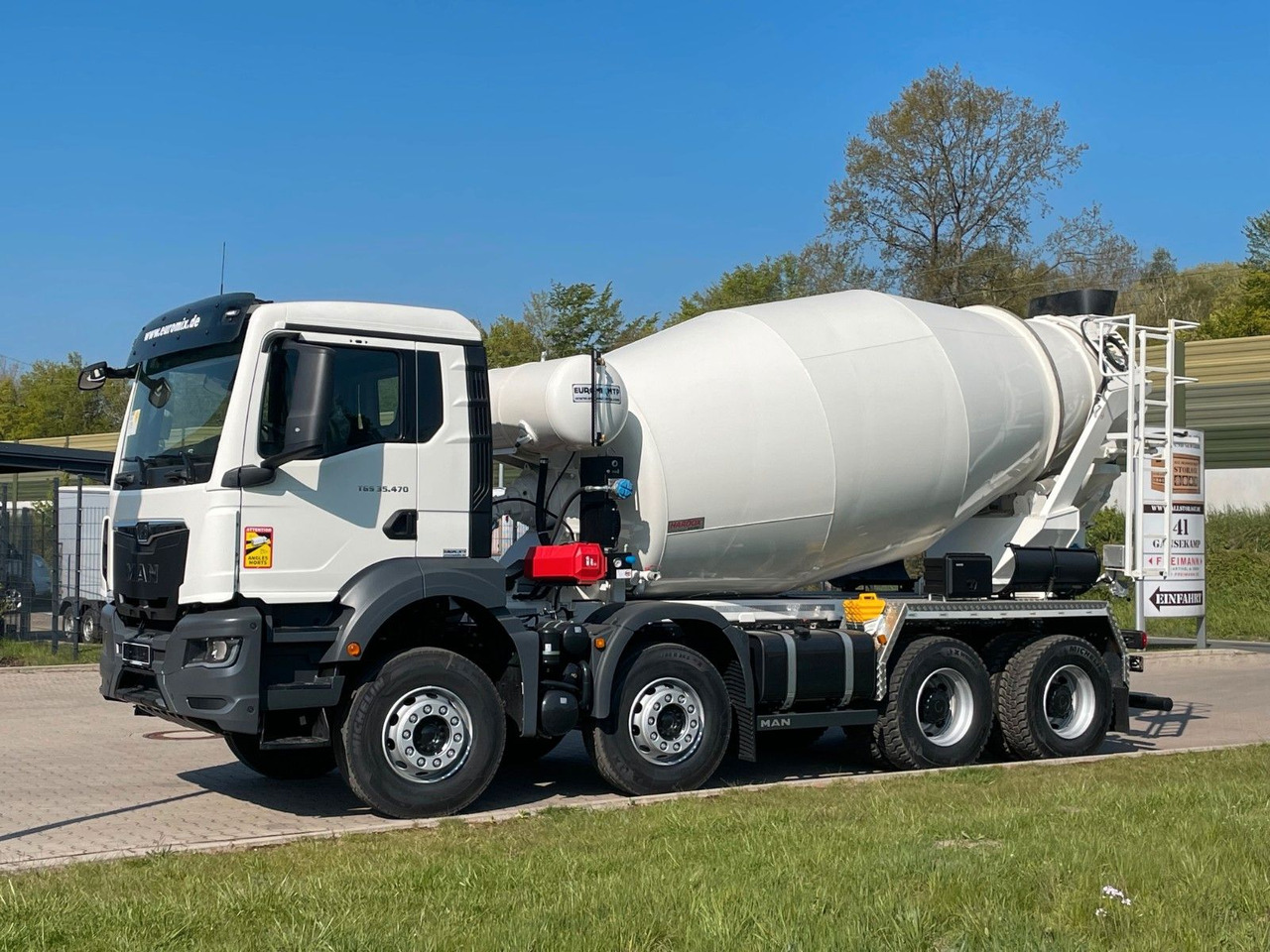 MAN TGS 35.470 8x4 EuromixMTP EM 10 L 10xVORHANDEN - Betonvedējs: foto 2 MAN TGS 35.470 8x4 EuromixMTP EM 10 L 10xVORHANDEN - Betonvedējs: foto 2