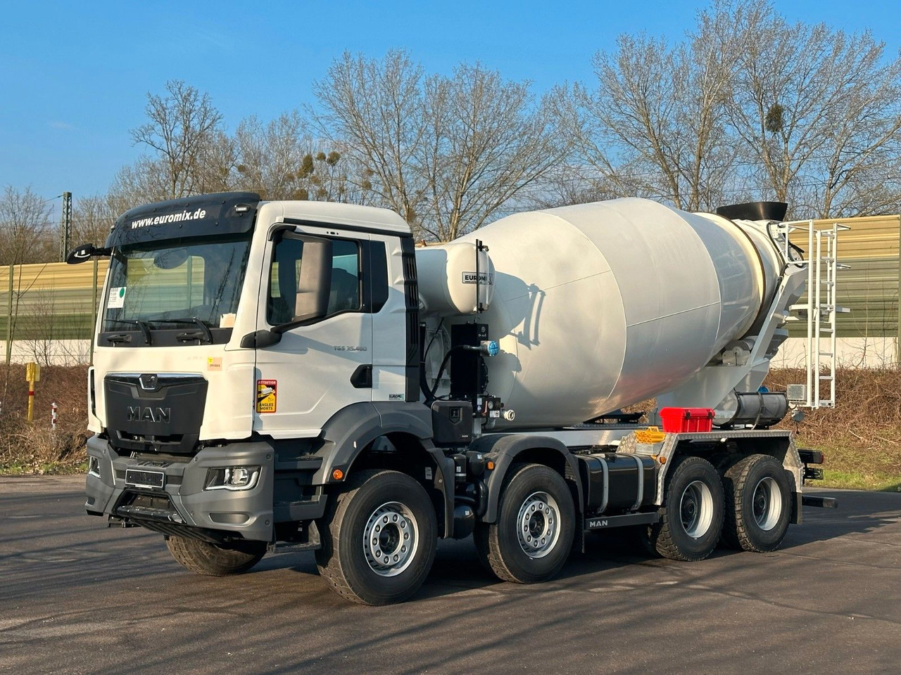 MAN TGS 37.480 8x4 EuromixMTP EM 10 L - Betonvedējs: foto 2 MAN TGS 37.480 8x4 EuromixMTP EM 10 L - Betonvedējs: foto 2