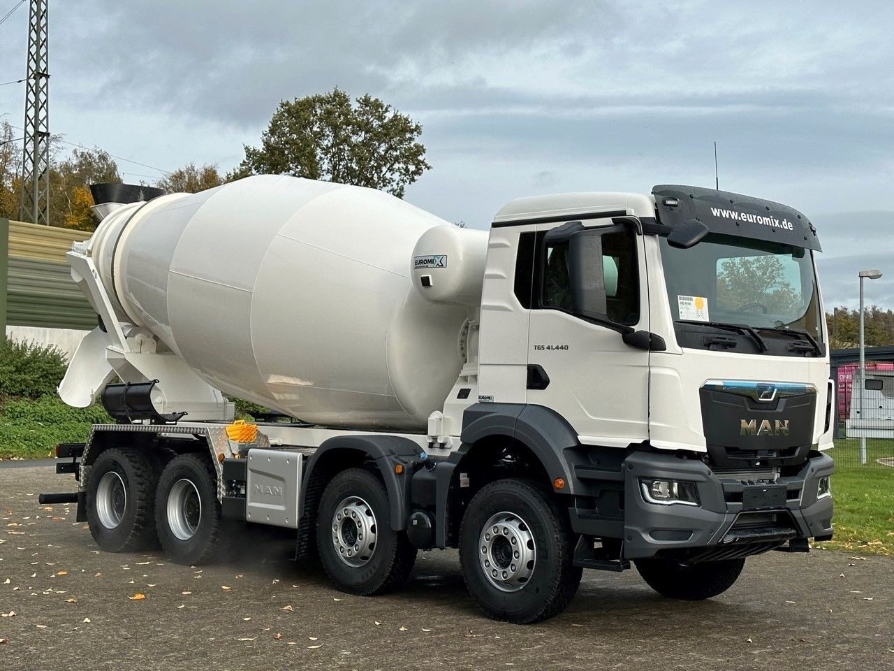 Betonvedējs MAN TGS 41.440 8x4 /Euro6e Euromix EM 12 R: foto 8