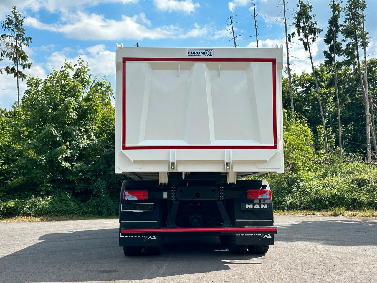 Kravas automašīna pašizgāzējs MAN TGS 41.440 8x4 EuromixMTP 22m³ Eckige Mulde: foto 6