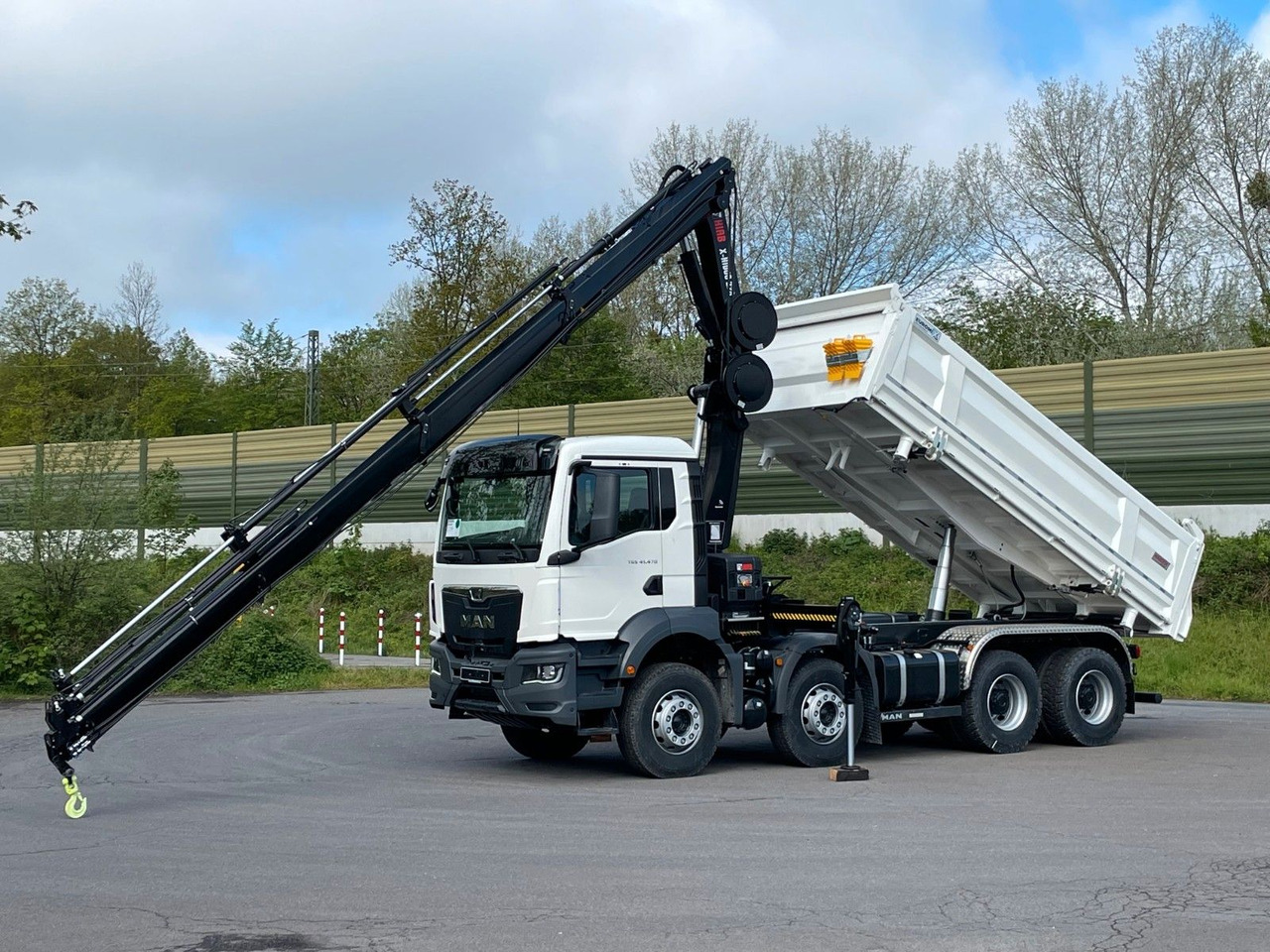 MAN TGS 41.480 8x4/Euro6e Euromix Kipper Hiab 228-6 līzingu MAN TGS 41.480 8x4/Euro6e Euromix Kipper Hiab 228-6: foto 14
