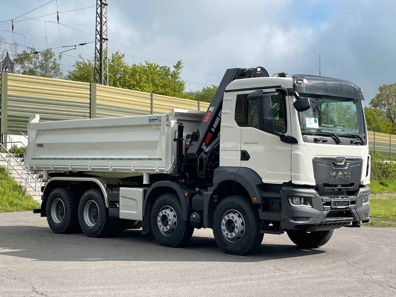 MAN TGS 41.480 8x4/Euro6e Euromix Kipper Hiab 228-6 līzingu MAN TGS 41.480 8x4/Euro6e Euromix Kipper Hiab 228-6: foto 8
