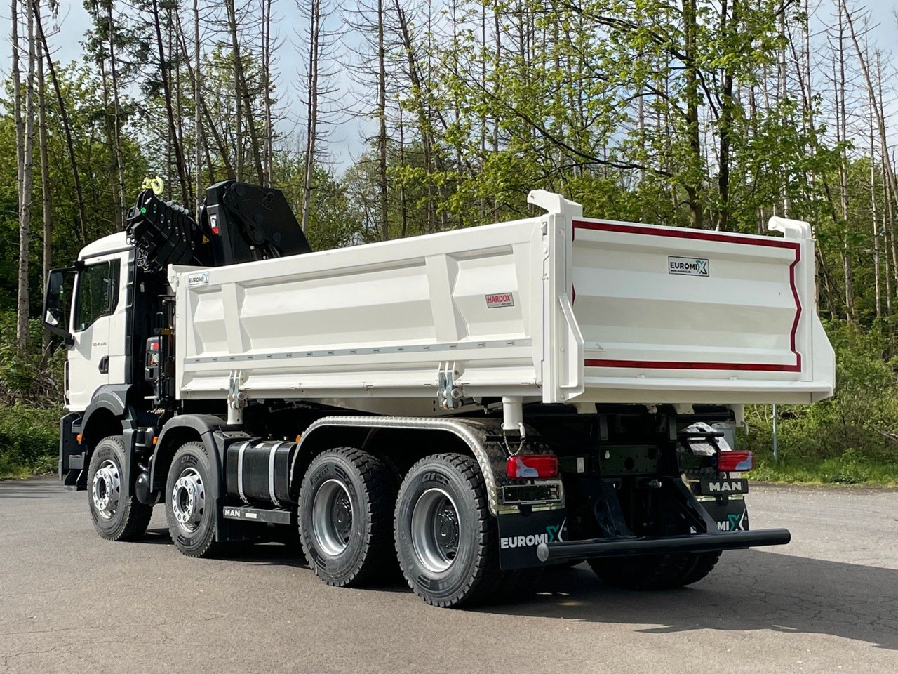 MAN TGS 41.480 8x4/Euro6e Euromix Kipper Hiab 228-6 - Kravas automašīna pašizgāzējs, Kravas auto ar manipulatoru: foto 5 MAN TGS 41.480 8x4/Euro6e Euromix Kipper Hiab 228-6 - Kravas automašīna pašizgāzējs, Kravas auto ar manipulatoru: foto 5