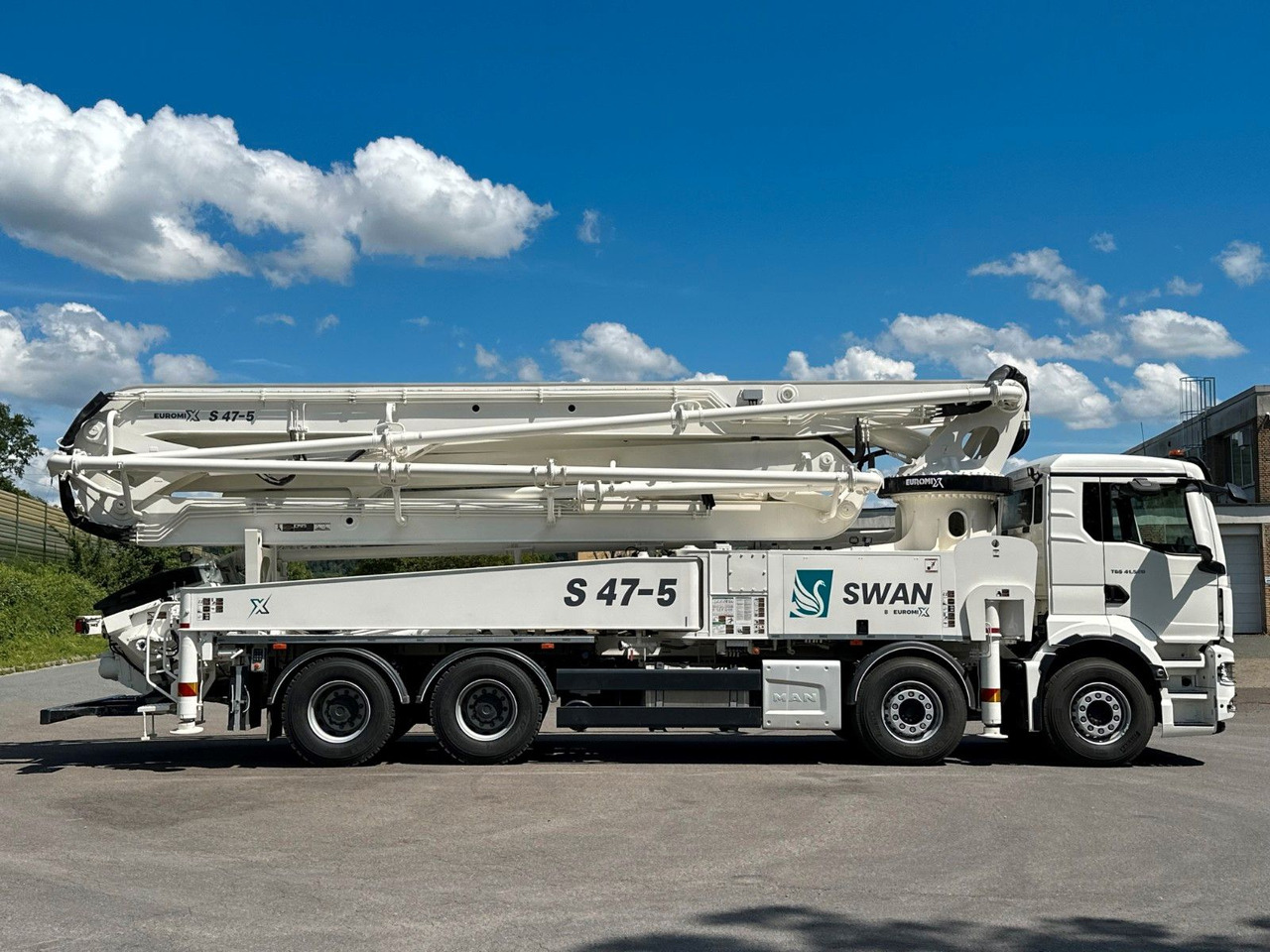 Betona sūknis MAN TGS 41.520 8x4 SWAN TSP 47-5 160RZ    ( 47m ): foto 7