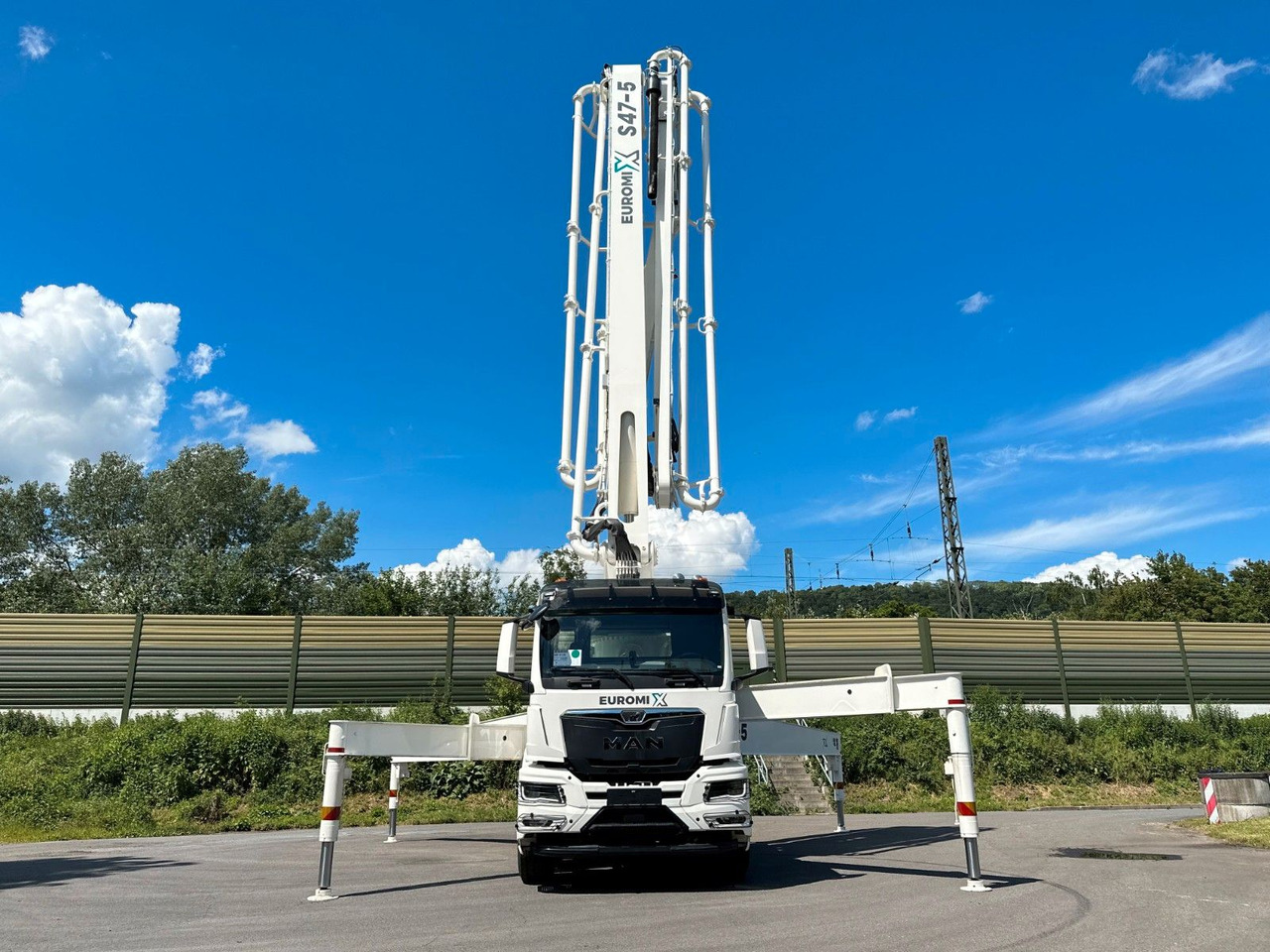 Betona sūknis MAN TGS 41.520 8x4 SWAN TSP 47-5 160RZ    ( 47m ): foto 17