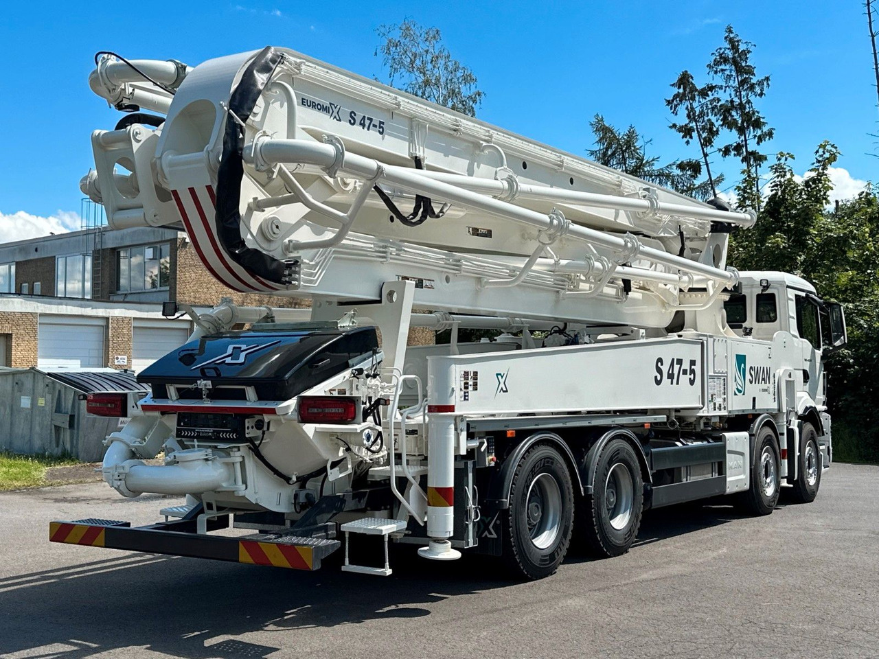 Betona sūknis MAN TGS 41.520 8x4 SWAN TSP 47-5 160RZ    ( 47m ): foto 5