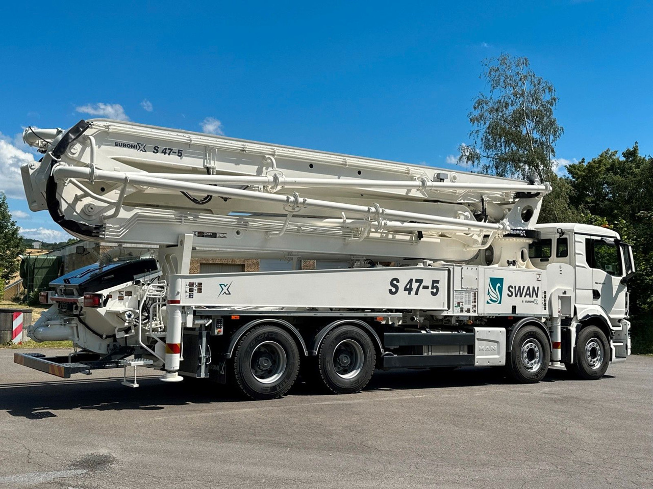 Betona sūknis MAN TGS 41.520 8x4 SWAN TSP 47-5 160RZ    ( 47m ): foto 6
