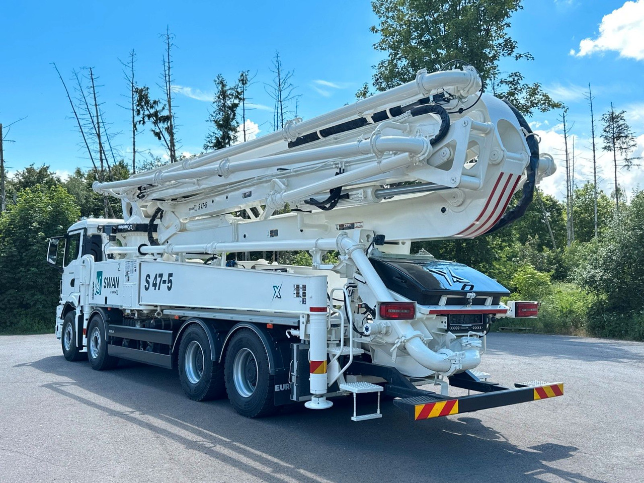 MAN TGS 41.520 8x4 SWAN TSP 47-5 160RZ ( 47m ) - Betona sūknis: foto 4 MAN TGS 41.520 8x4 SWAN TSP 47-5 160RZ ( 47m ) - Betona sūknis: foto 4