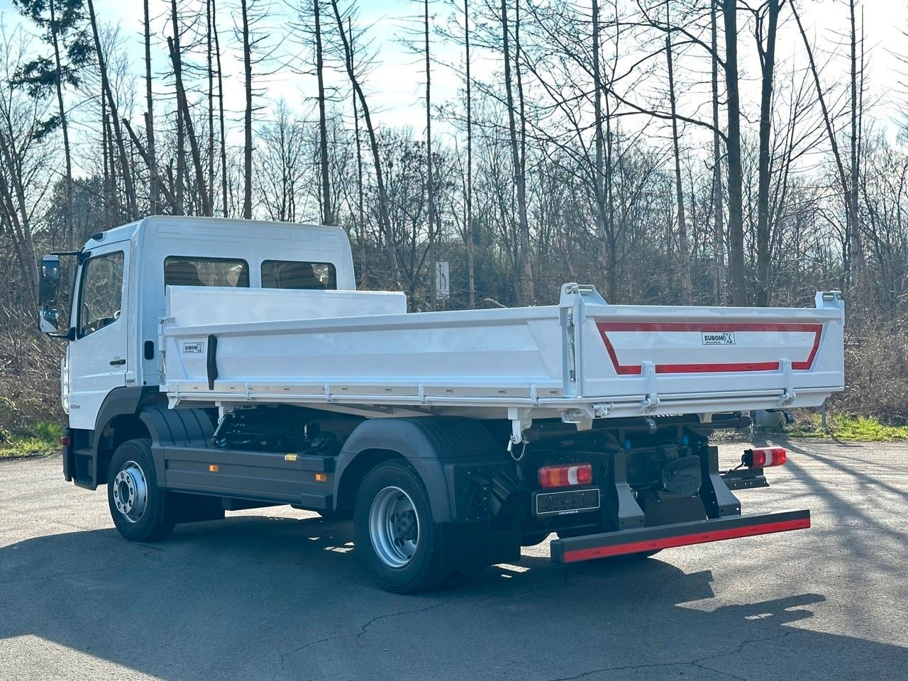 Mercedes-Benz Atego 1224 K EuromixMTP 3-Seiten-Kipper - Kravas automašīna pašizgāzējs: foto 4 Mercedes-Benz Atego 1224 K EuromixMTP 3-Seiten-Kipper - Kravas automašīna pašizgāzējs: foto 4