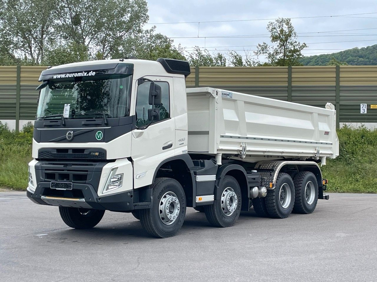 Volvo FMX 460 8x4 / EuromixMTP 3-Seiten-Kipper - Kravas automašīna pašizgāzējs: foto 1 Volvo FMX 460 8x4 / EuromixMTP 3-Seiten-Kipper - Kravas automašīna pašizgāzējs: foto 1