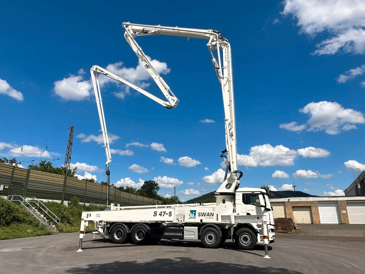 Betona sūknis Volvo FMX 500 8x4 SWAN 47m Betonpumpe EuromixMTP: foto 11