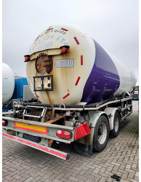 Lakeland LPG Tanktrailer 44372 LITER ID 3.146 - Puspiekabe cisterna: foto 4 Lakeland LPG Tanktrailer 44372 LITER ID 3.146 - Puspiekabe cisterna: foto 4