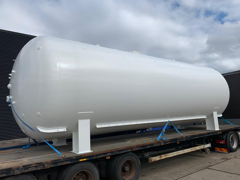 Visser 50m3 (25ton) gastank stationary gastank On flatbed trailer - Gas, Gaz, LPG, GPL, Propane, Butane ID 1.018 - Degvielas tvertne: foto 1 Visser 50m3 (25ton) gastank stationary gastank On flatbed trailer - Gas, Gaz, LPG, GPL, Propane, Butane ID 1.018 - Degvielas tvertne: foto 1