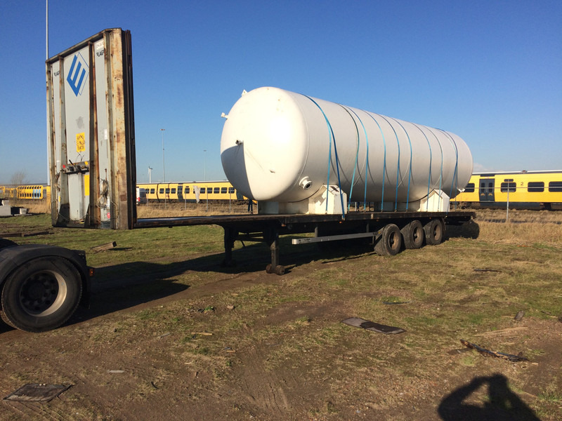 Visser 50m3 (25ton) gastank stationary gastank On flatbed trailer - Gas, Gaz, LPG, GPL, Propane, Butane ID 1.018 - Degvielas tvertne: foto 2 Visser 50m3 (25ton) gastank stationary gastank On flatbed trailer - Gas, Gaz, LPG, GPL, Propane, Butane ID 1.018 - Degvielas tvertne: foto 2