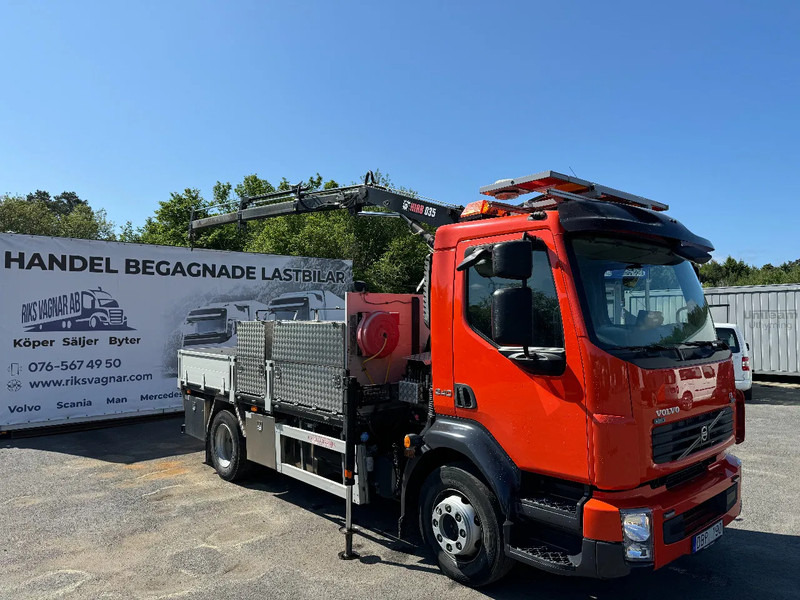 Volvo FL 240 4x2, Crane-truck, 2007 - Kravas auto ar manipulatoru: foto 1 Volvo FL 240 4x2, Crane-truck, 2007 - Kravas auto ar manipulatoru: foto 1