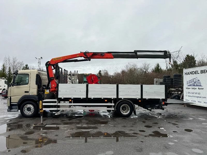 Volvo FM 11.330 4x2, Flatbed-truck with 18t/m Crane, 2014 - Bortu kravas automašīna/ Platforma, Kravas auto ar manipulatoru: foto 4 Volvo FM 11.330 4x2, Flatbed-truck with 18t/m Crane, 2014 - Bortu kravas automašīna/ Platforma, Kravas auto ar manipulatoru: foto 4