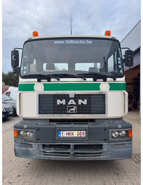 MAN 33.403 **BELGIAN TRUCK-FULL STEEL-MANUAL PUMP** - Pacēlājs ar āķi: foto 2 MAN 33.403 **BELGIAN TRUCK-FULL STEEL-MANUAL PUMP** - Pacēlājs ar āķi: foto 2